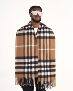 Fashion-forward designer cashmere scarves